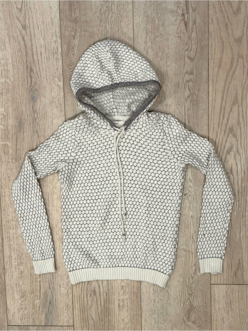Anthropology Sleeping On Snow
Sweater X Small White And Silver
